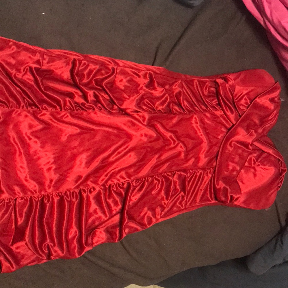 Red dress
